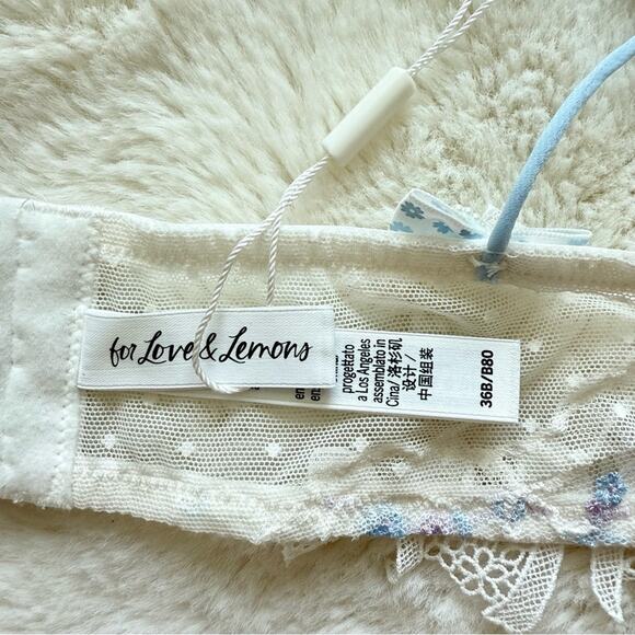 NWT!!! For Love and Lemons women bra size 36B Retail 119$ - Picture 6 of 8